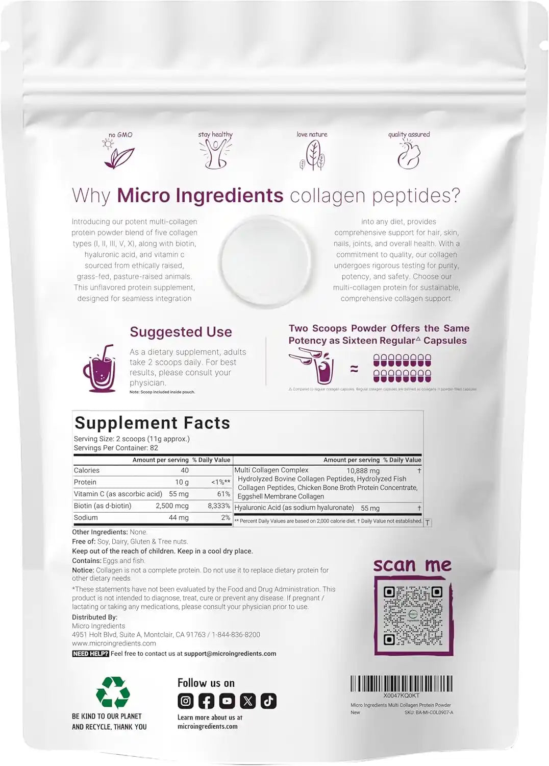 Multi Collagen® Premium — Colágeno Premium para apoyar cabello, piel y uñas
