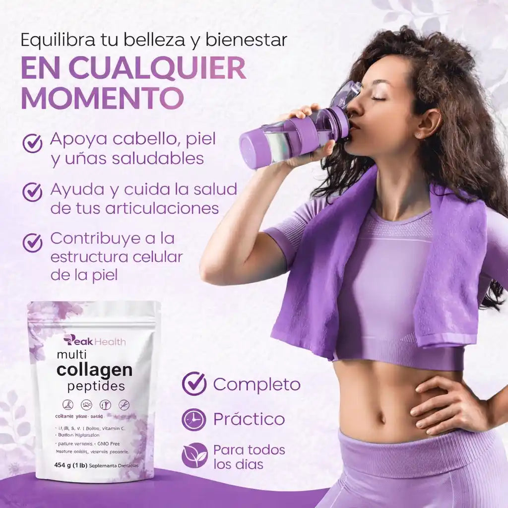 Multi Collagen® Premium — Colágeno Premium para apoyar cabello, piel y uñas