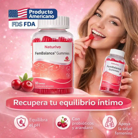 FemBalance™ Gummies – Gomitas Probióticas de Equilibrio Femenino