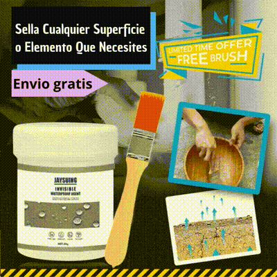 OFERTA LIMITADA Llévate 2 Selladores Impermeabilizantes + Brocha GRATIS