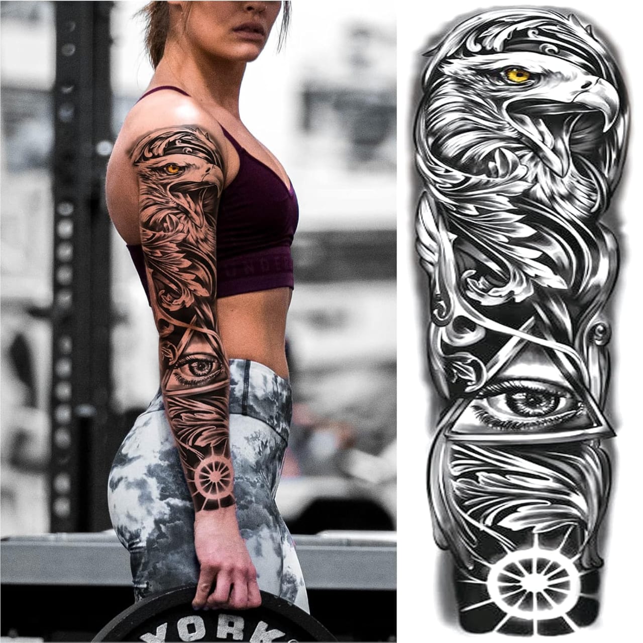 TATUAJES TEMPORALES 4 UNIDADES